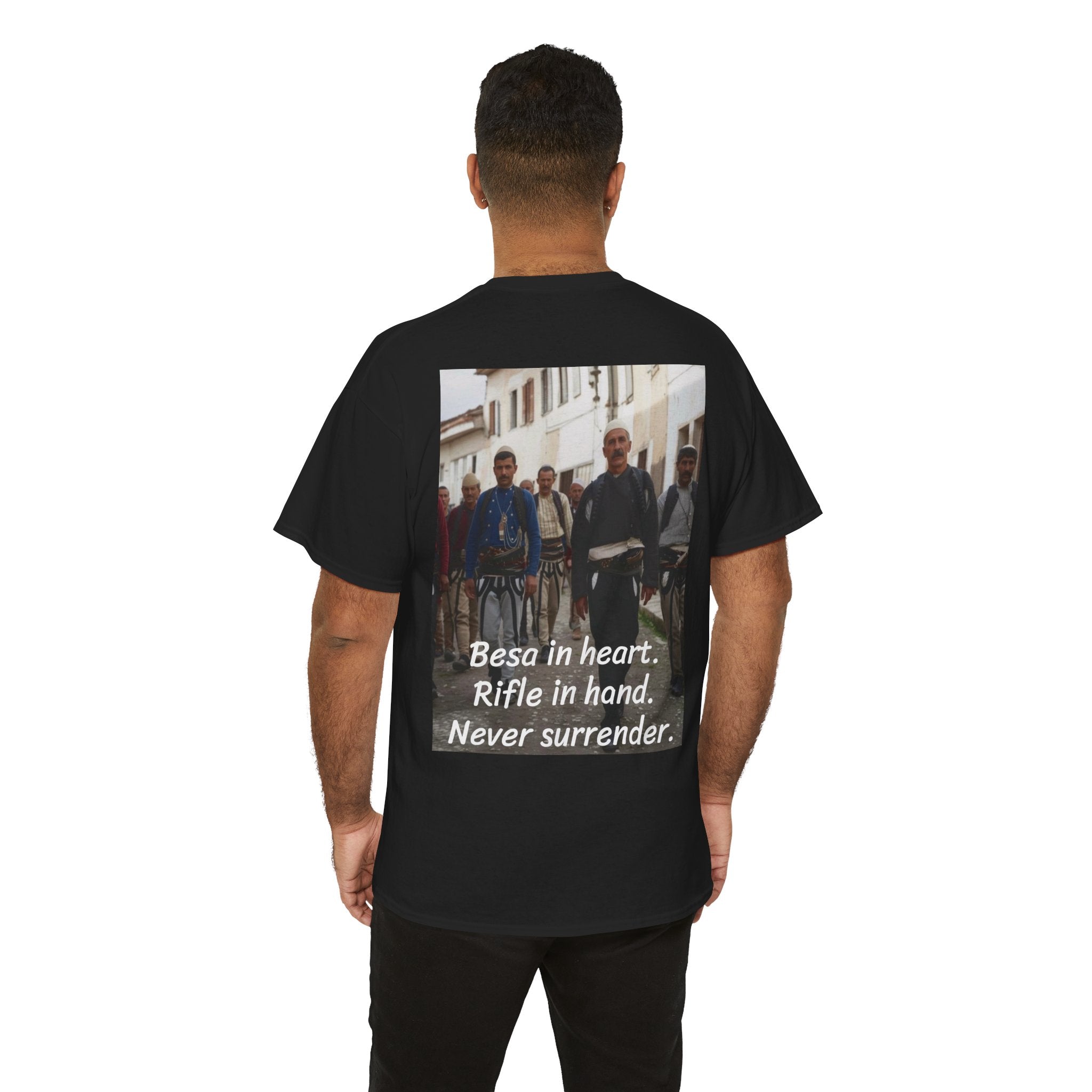 Besa Bess | Isa Boletini “Never Surrender” Tee