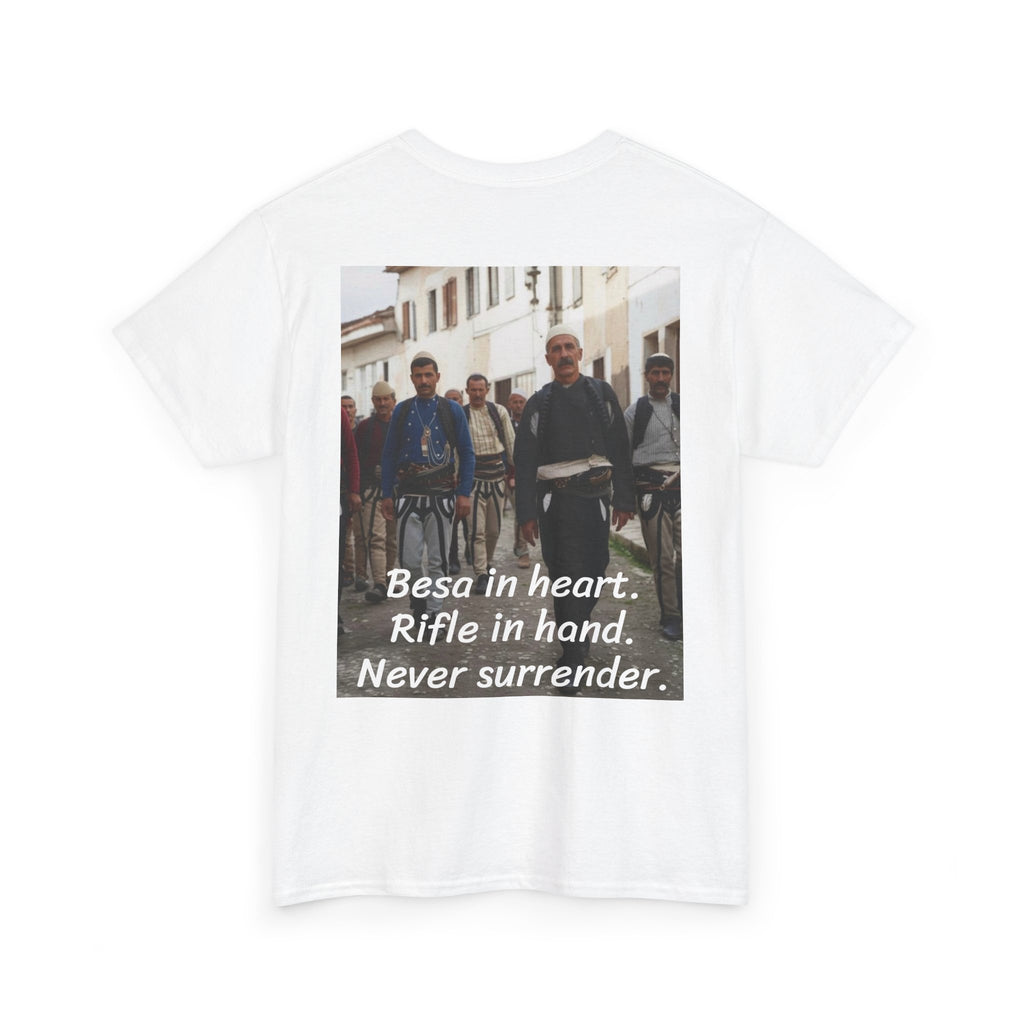 Besa Bess | Isa Boletini “Never Surrender” Tee