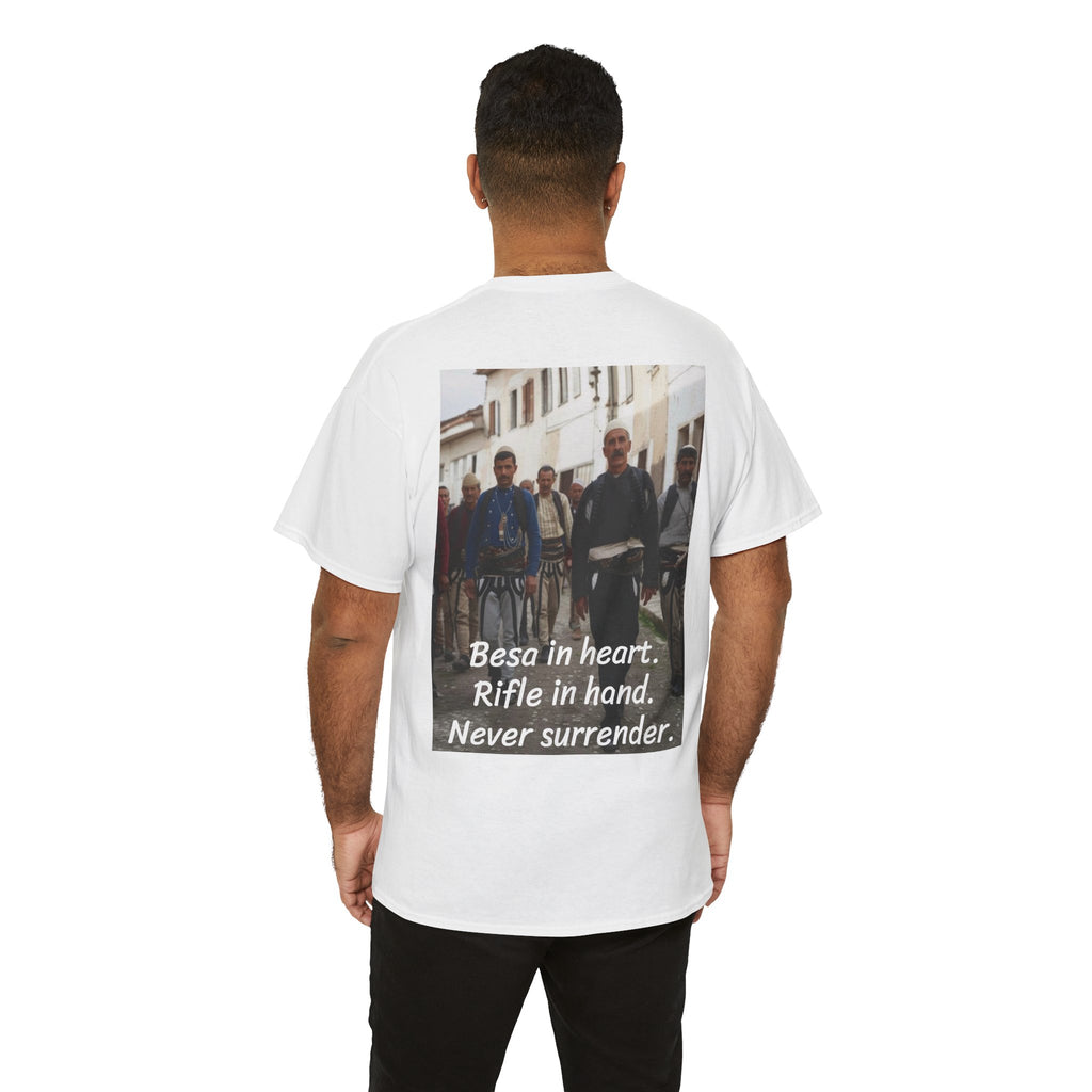 Besa Bess | Isa Boletini “Never Surrender” Tee