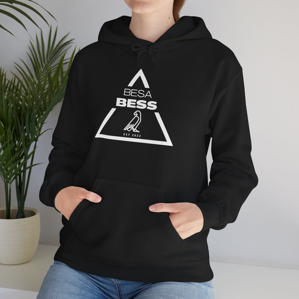 Besa Bess | Triangle Crest Hoodie